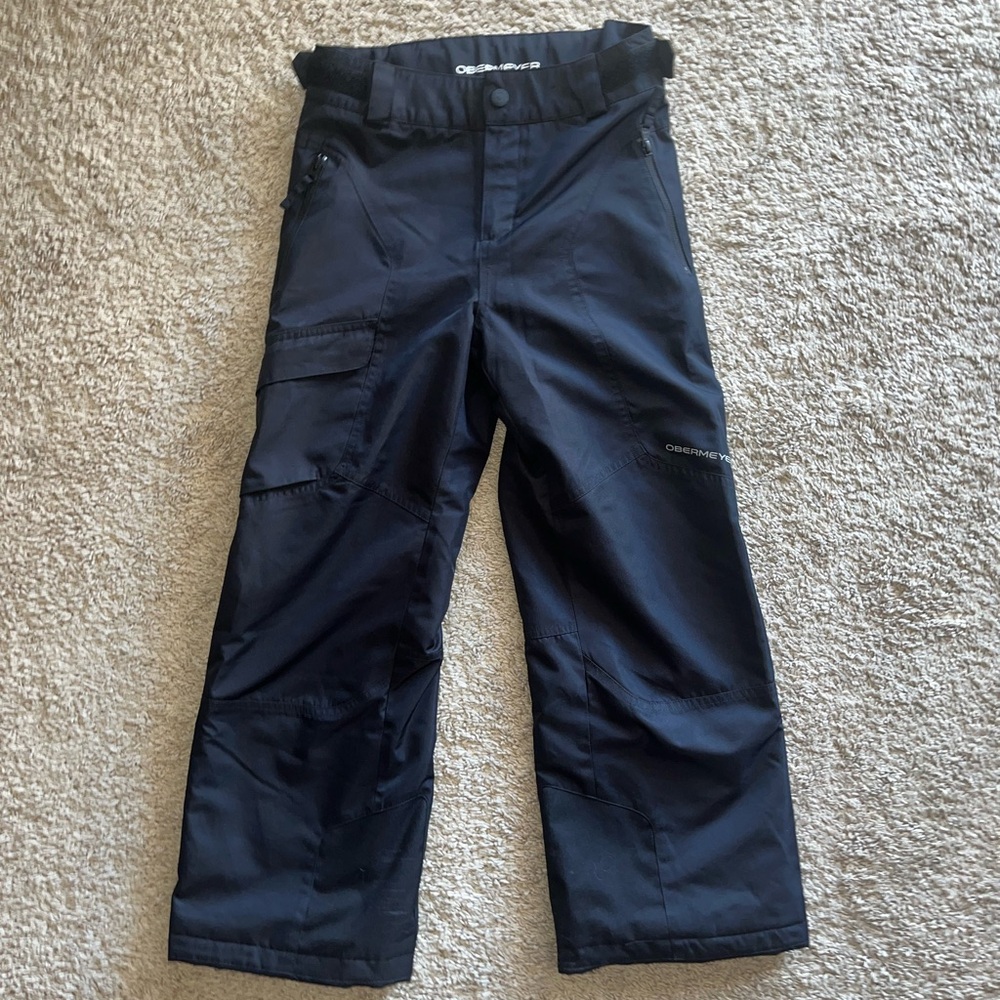 OBERMEYER BLACK SNOW PANTS